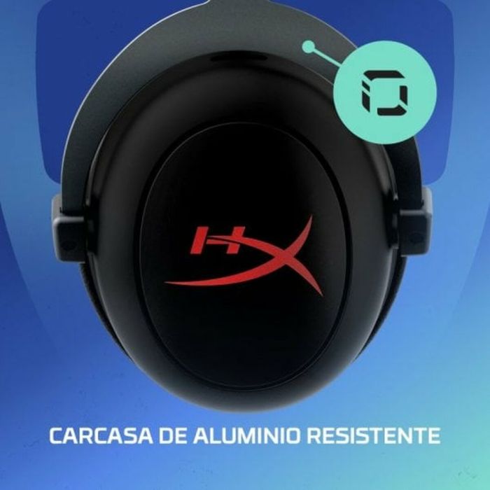 Auriculares con Micrófono Hyperx 6Y2G8AA Negro 1