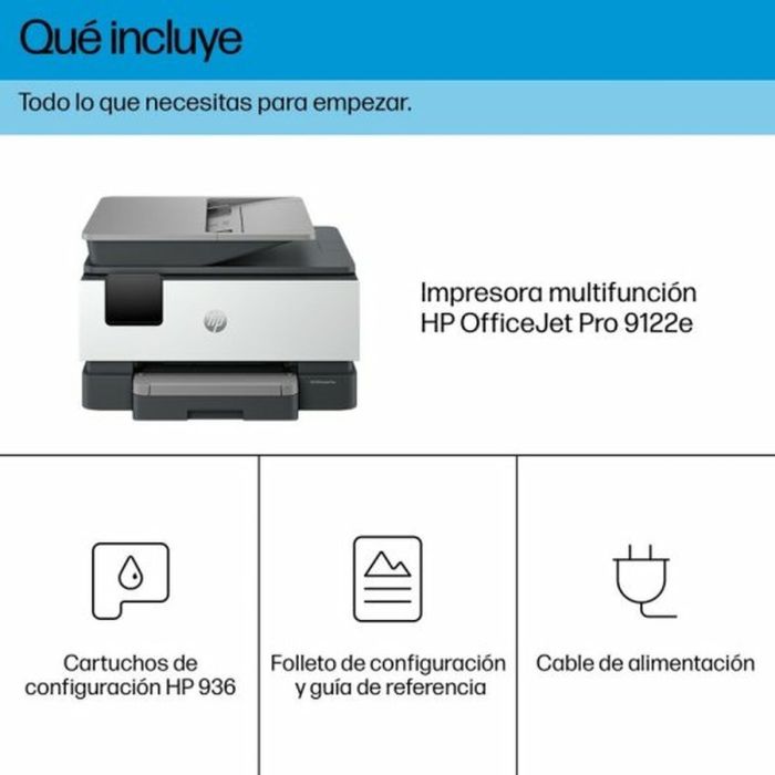 Impresora Multifunción HP OfficeJet Pro 9120e 5