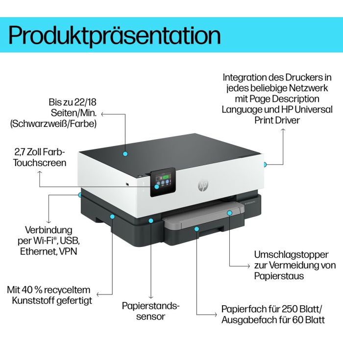 Impresora HP 5A0S3B 1