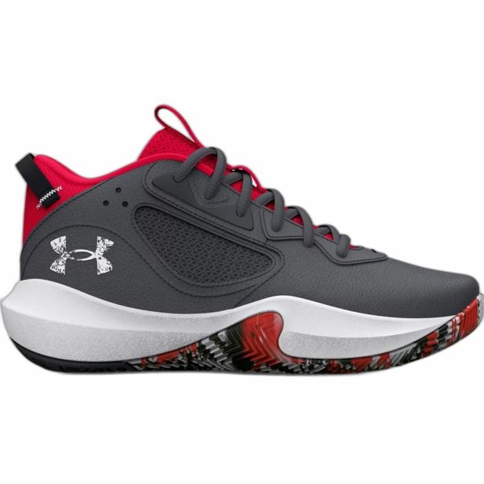 Zapatillas de Baloncesto para Adultos Under Armour Gs Lockdown Gris 0 Zapatillas de Baloncesto para Adultos Under Armour Gs Lockdown Gris 0