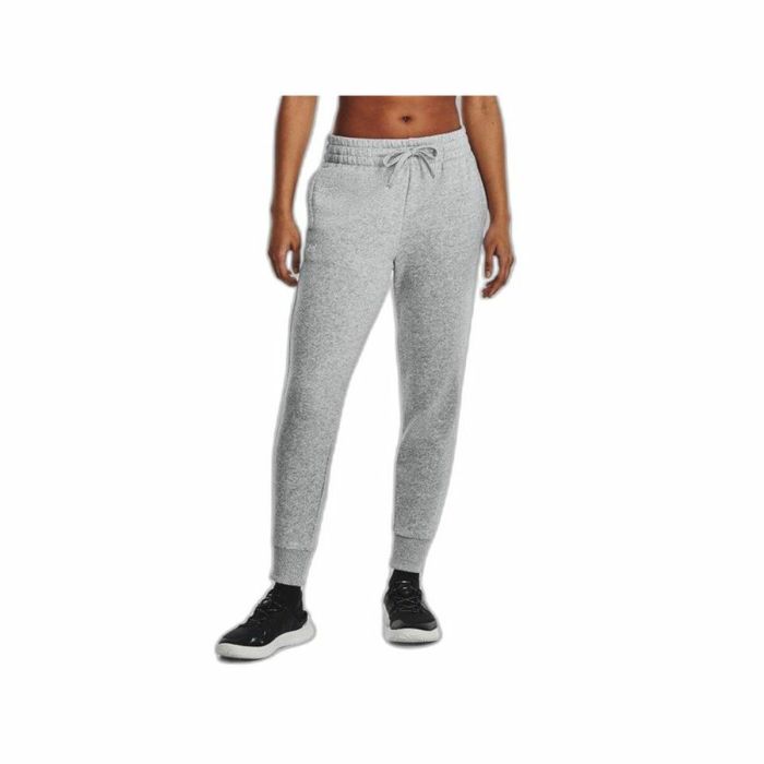 Pantalón Largo Deportivo Under Armour Fleece Gris Mujer 2