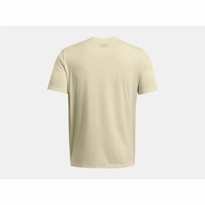 Camiseta de Manga Corta Hombre Under Armour ABC Camo Boxed Beige 3