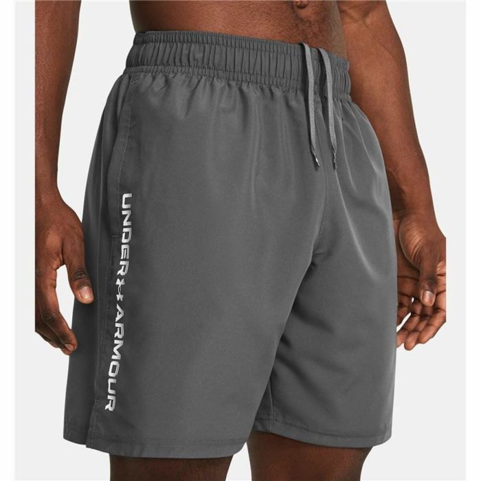 Pantalón para Adultos Under Armour Wordmark Gris Hombre 1