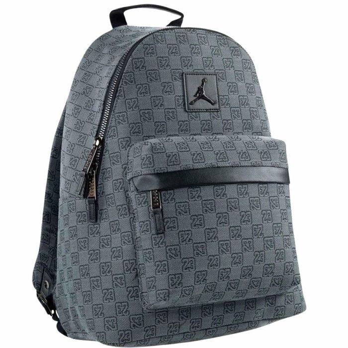 Mochila Casual Nike JORDAN JAM MONOGRAM MA0758 G9Q Gris 1