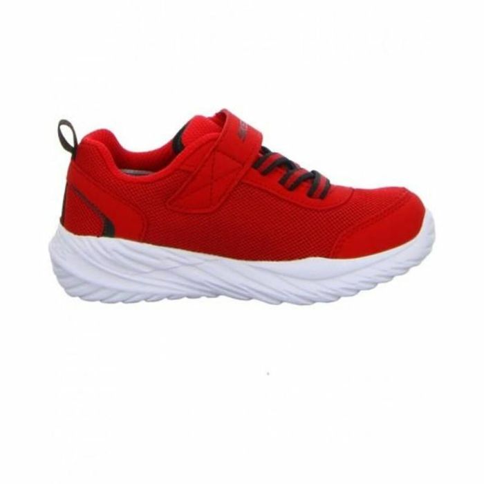 Zapatillas de Running para Niños Skechers Nitro Sprint-Rowzer Negro Rojo 3