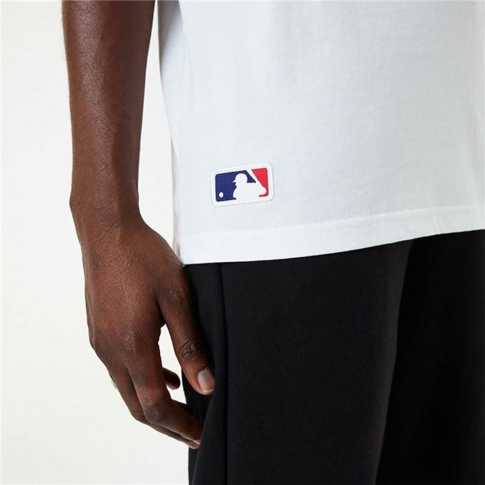 Camiseta de baloncesto New Era MLB League Essentials LA Dodgers Blanco 1