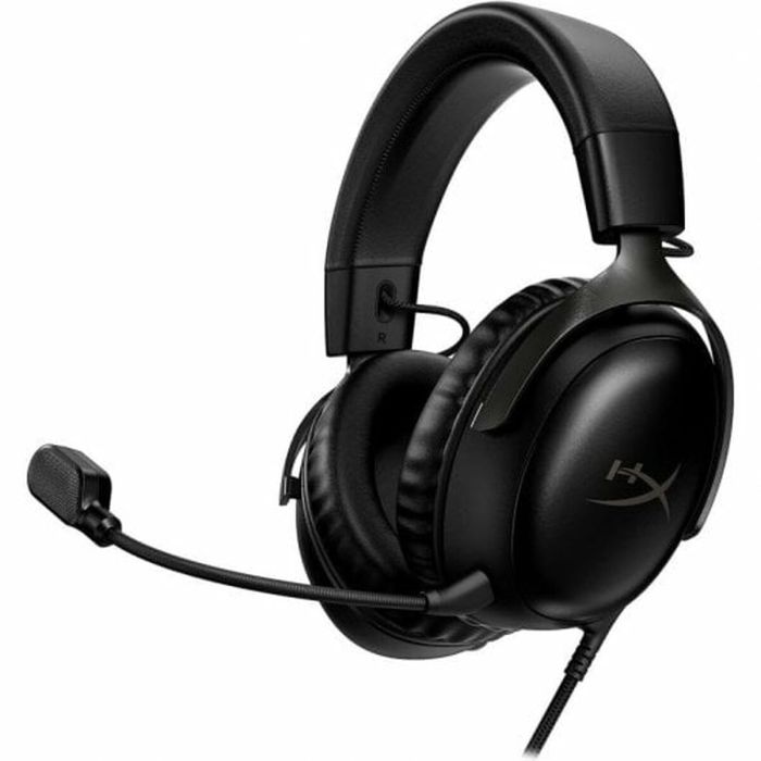 Auriculares con Micrófono Hyperx 727A8AA Negro