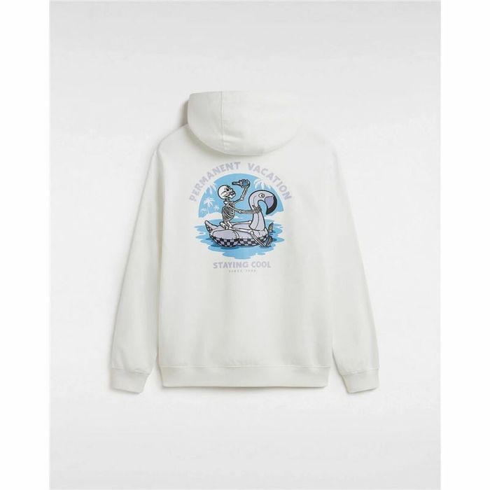 Sudadera con Capucha Niño Vans Beer Float Po Marshmallow Blanco 6