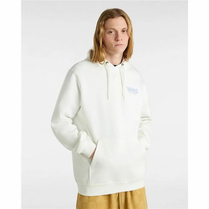 Sudadera con Capucha Niño Vans Beer Float Po Marshmallow Blanco 5