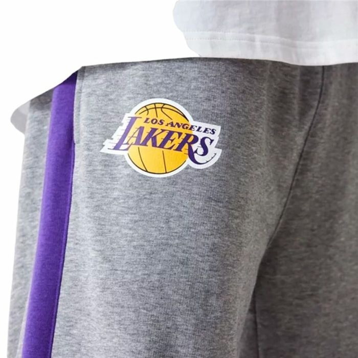 Pantalón para Adultos New Era NBA LA Lakers Gris Hombre 4