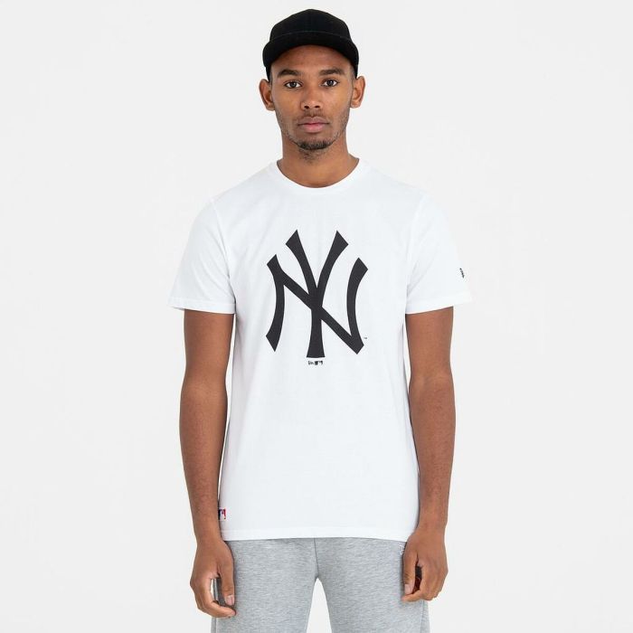 Camiseta de Manga Corta Hombre New Era NOS MLB NEYYAN 60416755 Blanco 5 Camiseta de Manga Corta Hombre New Era NOS MLB NEYYAN 60416755 Blanco 5