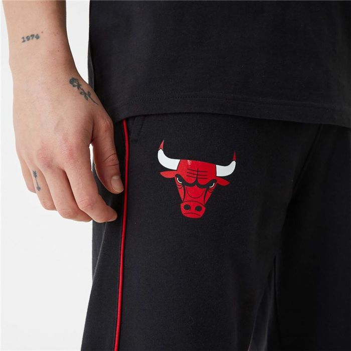 Pantalón para Adultos New Era NBA Chicago bulls Negro Hombre 4