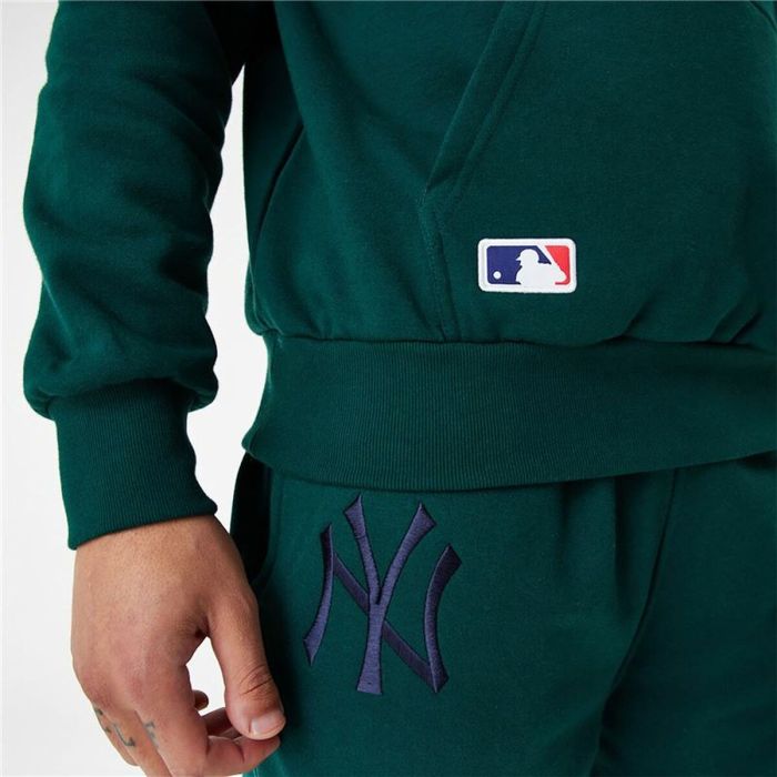 Sudadera con Capucha Unisex New Era League Essentials New York Yankees Verde oscuro 2