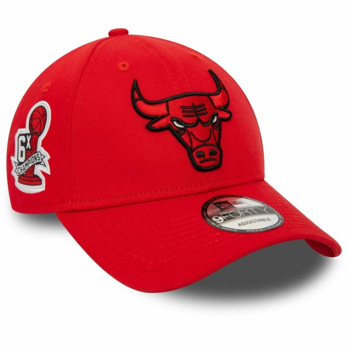 Gorra Deportiva New Era PATCH 9FORTY CHIBUL 60435137 Rojo Talla única 4