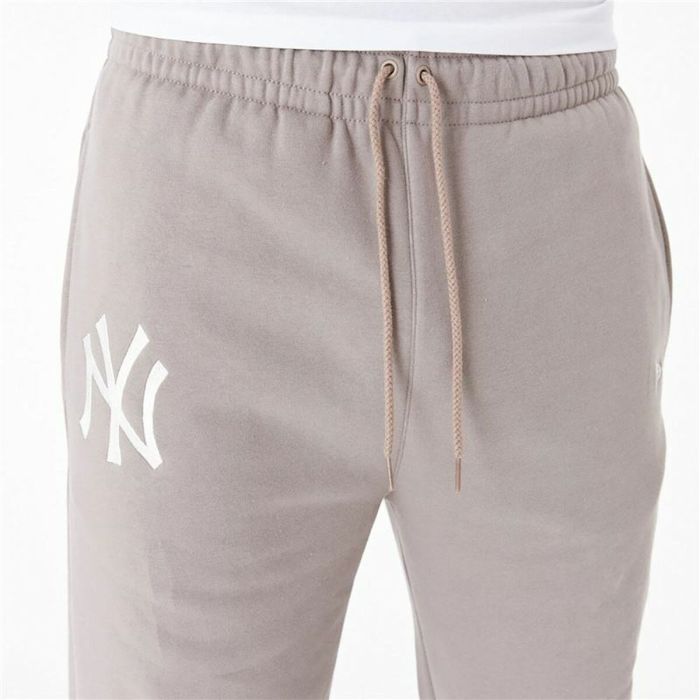 Pantalón Largo Deportivo New Era League Essential New York Yankees Marrón Hombre 2