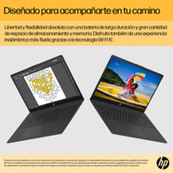 Notebook HP 15-FC0017NS AMD Ryzen 5 7520U 8 GB RAM 256 GB SSD 11