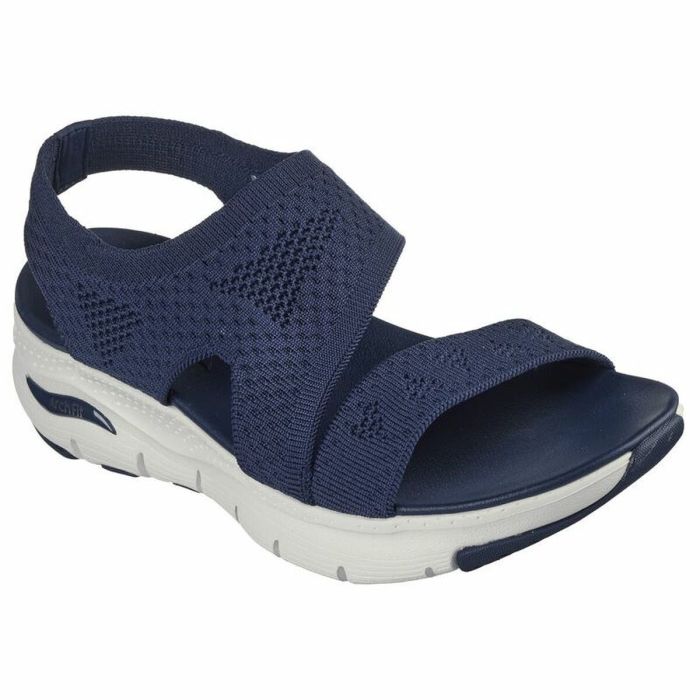 Sandalias de Mujer Skechers Arch Fit Azul marino 1