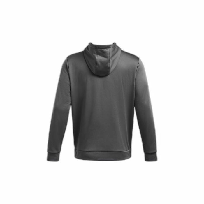 Sudadera con Capucha Hombre Under Armour Big Logo Gris 4