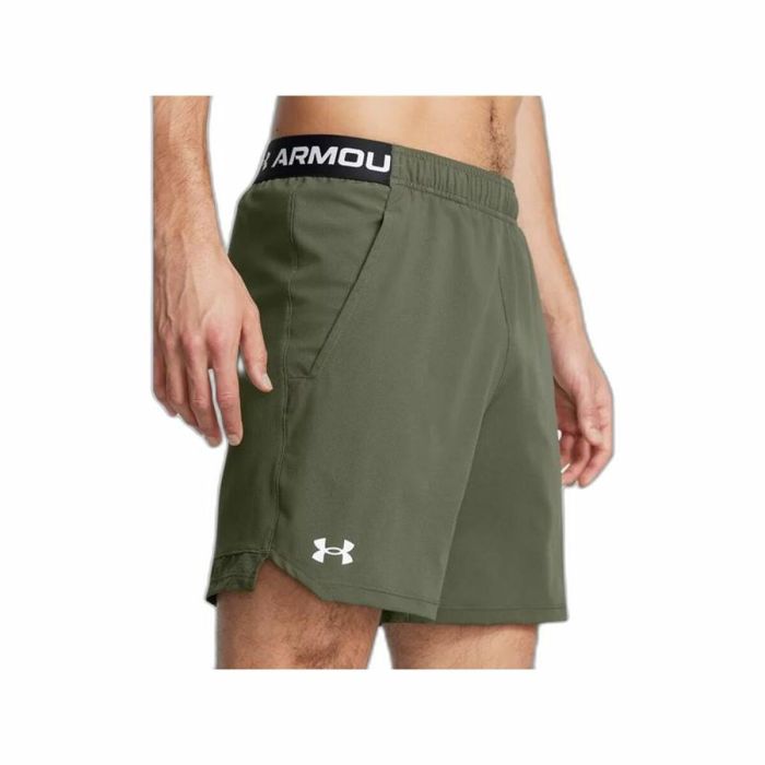 Pantalón Corto Deportivo Under Armour Vanish Oliva 1