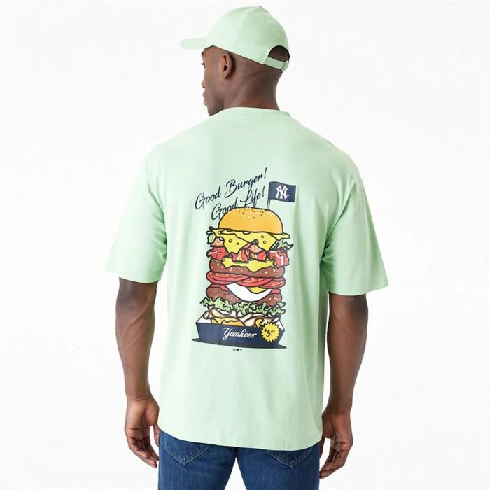 Camiseta de Manga Corta Hombre New Era New York Yankees MLB Burger 4