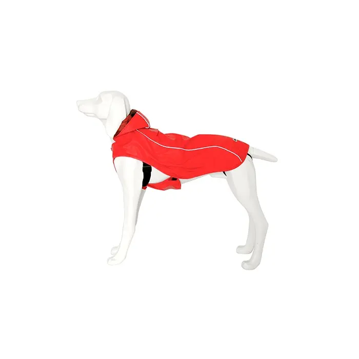 Freedog Abrigo Impermeable Artic Rojo 25 cm