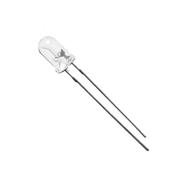 Diodo led color blanco 5mm (manualidades) 1,9v edm Diodo led color blanco 5mm (manualidades) 1,9v edm