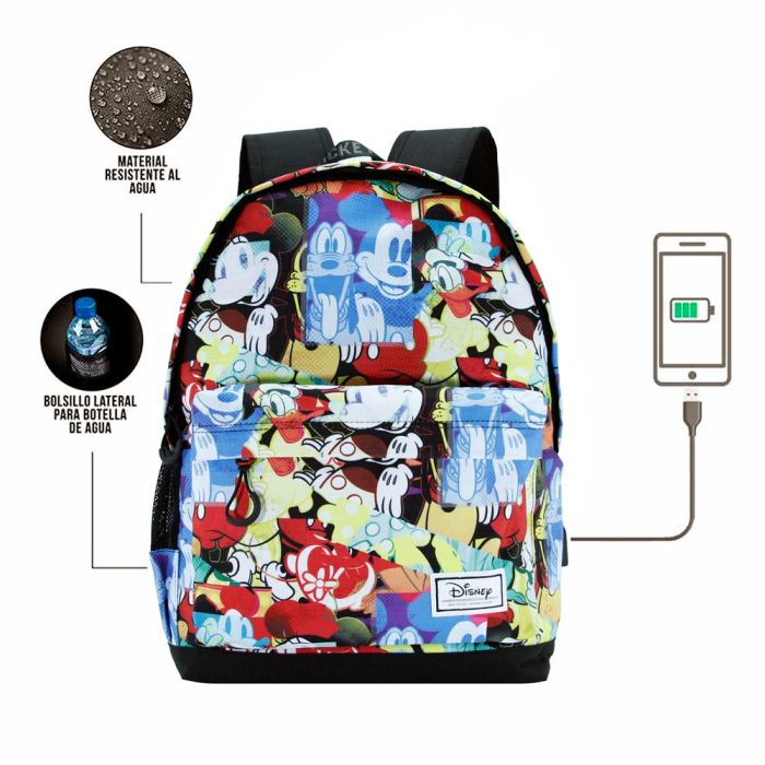 Mochila HS 1.3 Buddies Disney Mickey Mouse Multicolor 1