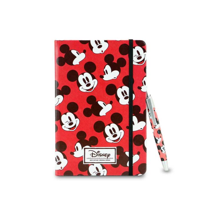 Caja Regalo con Diario y Bolígrafo Blinks Disney Mickey Mouse Rojo 4