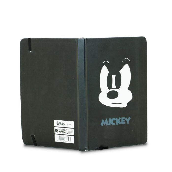 Caja Regalo con Diario y Bolígrafo Fashion Angry Disney Mickey Mouse Negro 3