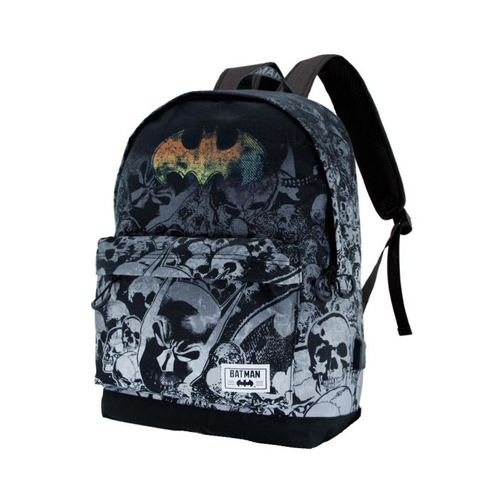 Mochila HS 1.3 Skulls DC Comics Batman Negro 3