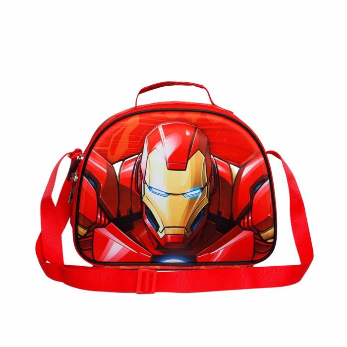 Bolsa Portamerienda 3D Stark Marvel Iron Man Multicolor
