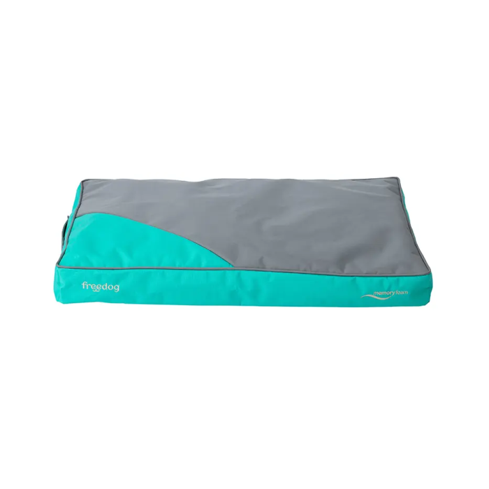 Freedog Colchon Memory Foam Flat Turquesa 71 X 122 X 10 cm