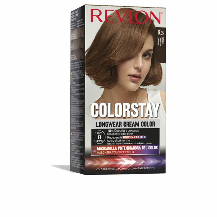 Tinte Permanente Revlon Colorstay Caramelo Nº 6.35