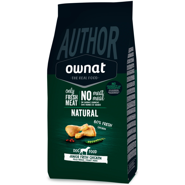 Ownat Author Junior Fresh Chicken Dog 10 kg