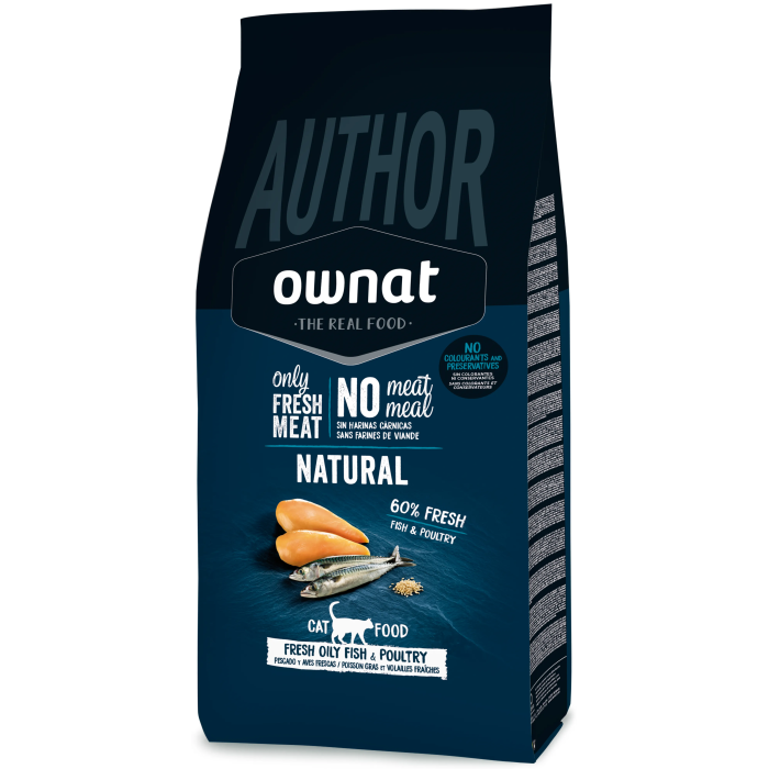 Ownat Gato Author Fresh Oily Fish & Poultry 1,5 kg