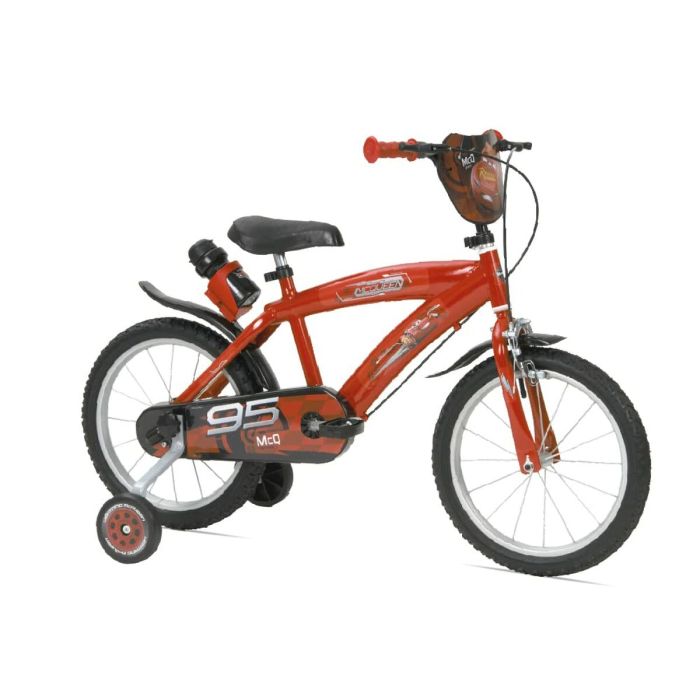 Bicicleta Infantil Huffy Disney CARS Rojo 0 Bicicleta Infantil Huffy Disney CARS Rojo 0