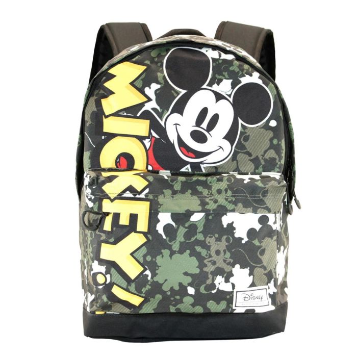 Mochila HS FAN Surprise Disney Mickey Mouse Verde Militar 1
