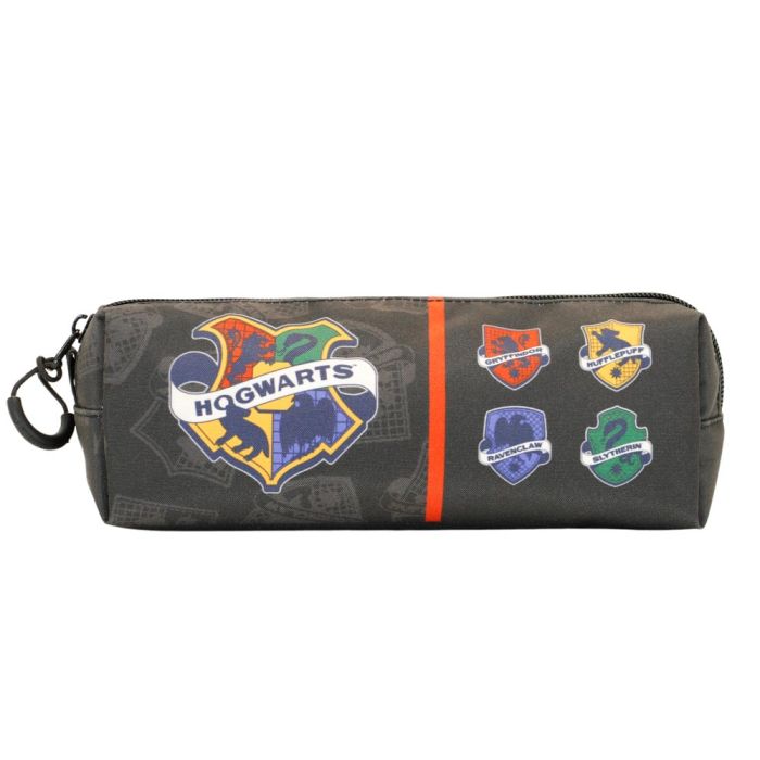 Estuche Portatodo Cuadrado FAN College Harry Potter Gris 1