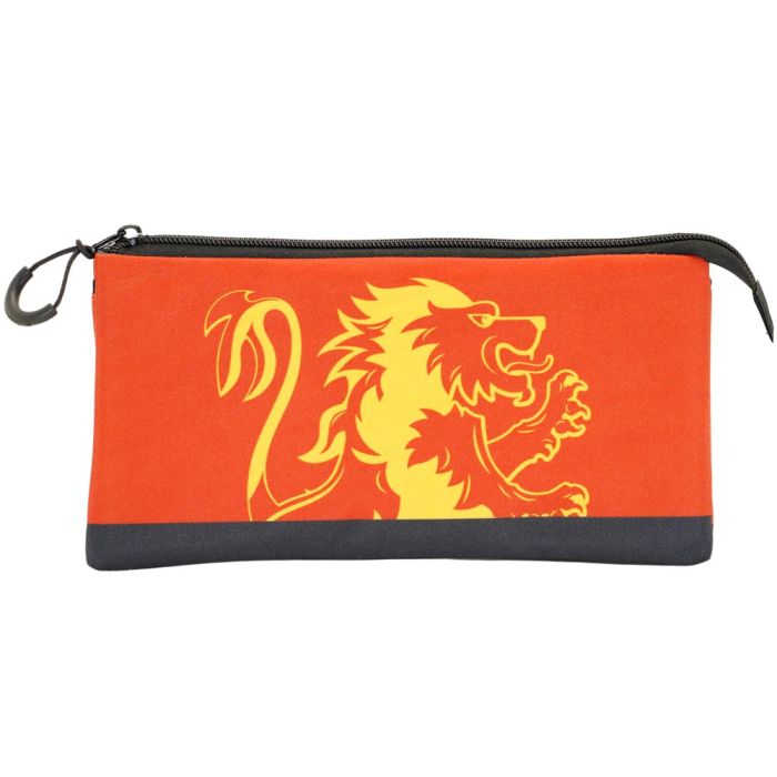 Estuche Portatodo Triple FAN Gryffindor Harry Potter Rojo 1