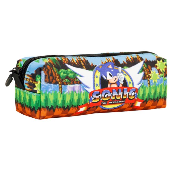 Estuche Portatodo Cuadrado FAN Play Sonic Marrón 0 Estuche Portatodo Cuadrado FAN Play Sonic Marrón 0