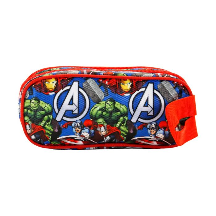 Estuche Portatodo 3D Doble Defy Marvel Los Vengadores Azul 2 Estuche Portatodo 3D Doble Defy Marvel Los Vengadores Azul 2