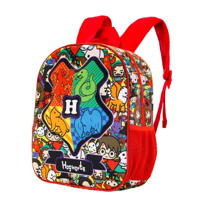 Mochila 3D Pequeña All Together Now Harry Potter Rojo