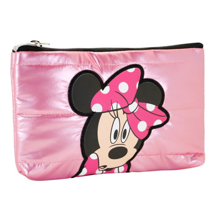 Estuche Portatodo Plano Padding Shoes Disney Minnie Mouse Rosa 1