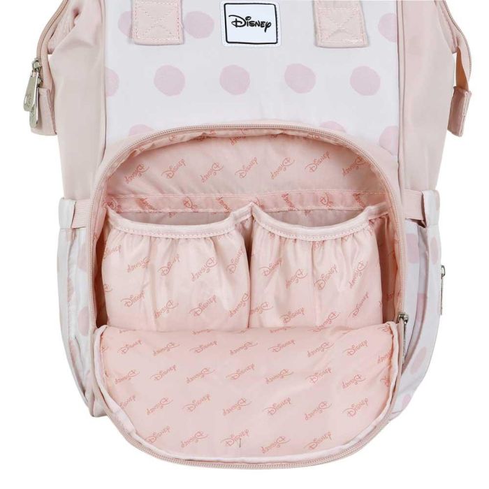 Mochila Mommy Dear Disney Minnie Mouse Salmón 4