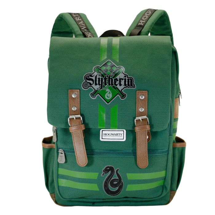 Mochila Oxford Slytherin Harry Potter Verde 1 Mochila Oxford Slytherin Harry Potter Verde 1