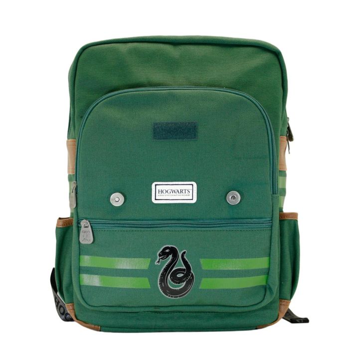 Mochila Oxford Slytherin Harry Potter Verde 3 Mochila Oxford Slytherin Harry Potter Verde 3