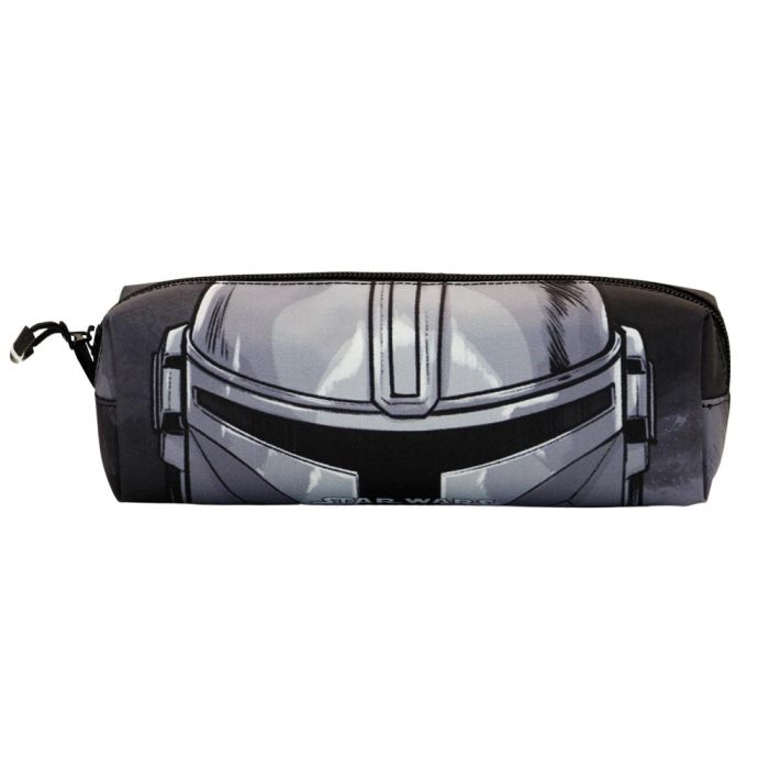 Estuche Portatodo Cuadrado FAN Helmet Star Wars The Mandalorian Gris 1 Estuche Portatodo Cuadrado FAN Helmet Star Wars The Mandalorian Gris 1