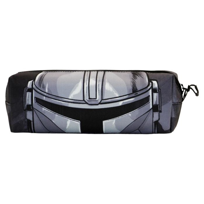 Estuche Portatodo Cuadrado FAN Helmet Star Wars The Mandalorian Gris 2 Estuche Portatodo Cuadrado FAN Helmet Star Wars The Mandalorian Gris 2