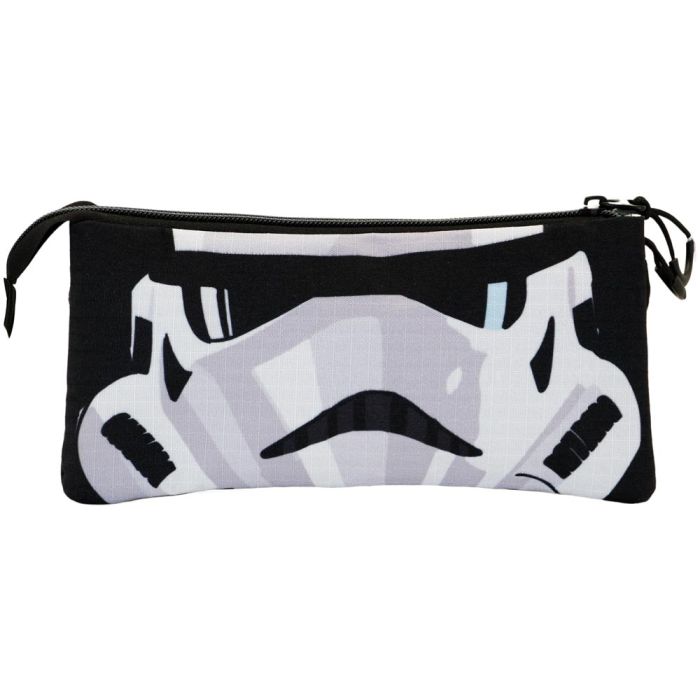 Estuche Portatodo Triple ECO Trooper Star Wars Negro 2