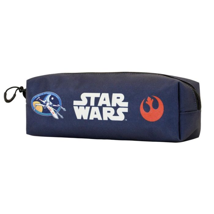 Estuche Portatodo Cuadrado FAN Pilot Star Wars Azul Oscuro